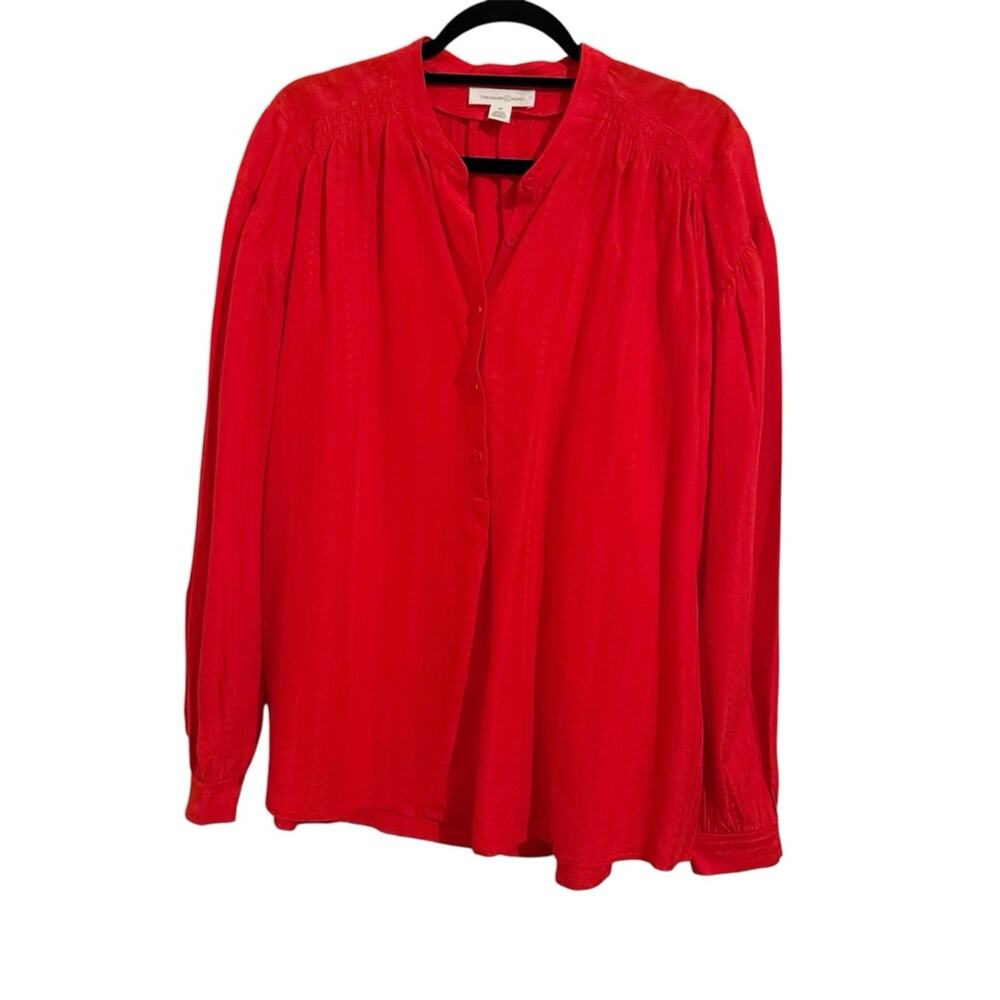 Treasure & Bond Embroidered Long Sleeve Blouse from Nordstrom